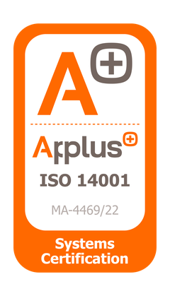 ISO 14001 certified — Environmental management